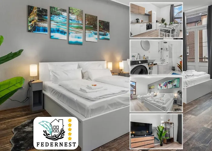 High-quality, Comfortable, Fully Equipped, 6 Beds Duisburg