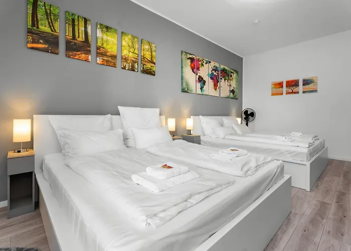 公寓 High-quality, Comfortable, Fully Equipped, 6 Beds